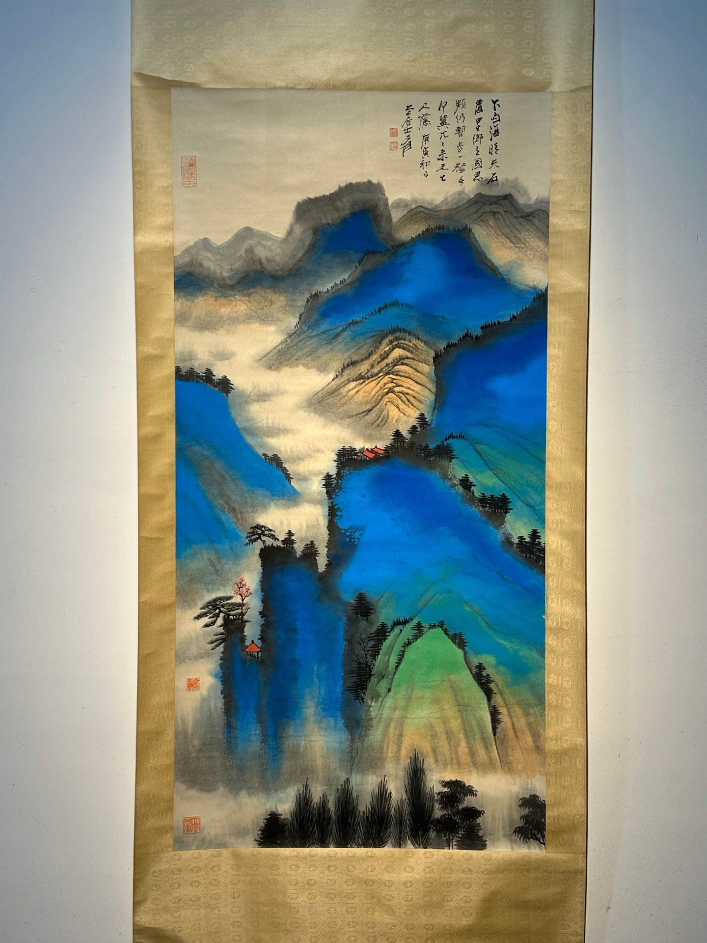 Chinese scroll painting Zhang Daqian