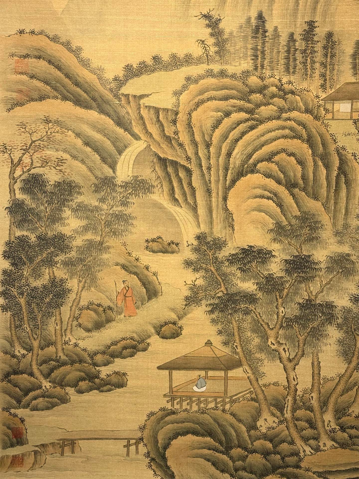 Chinese scroll painting Dong Yuan
