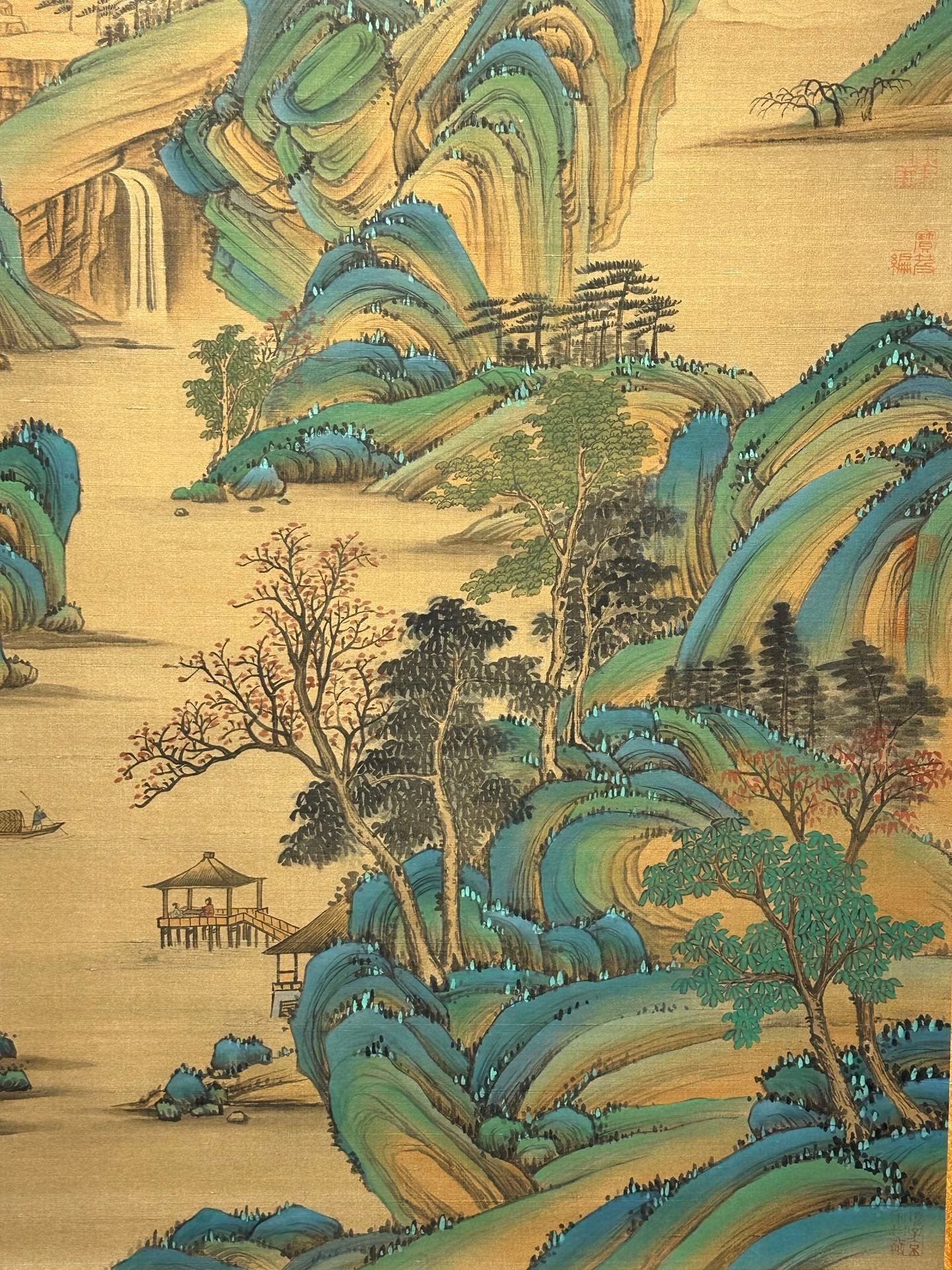 Chinese scroll painting Wu Zetian