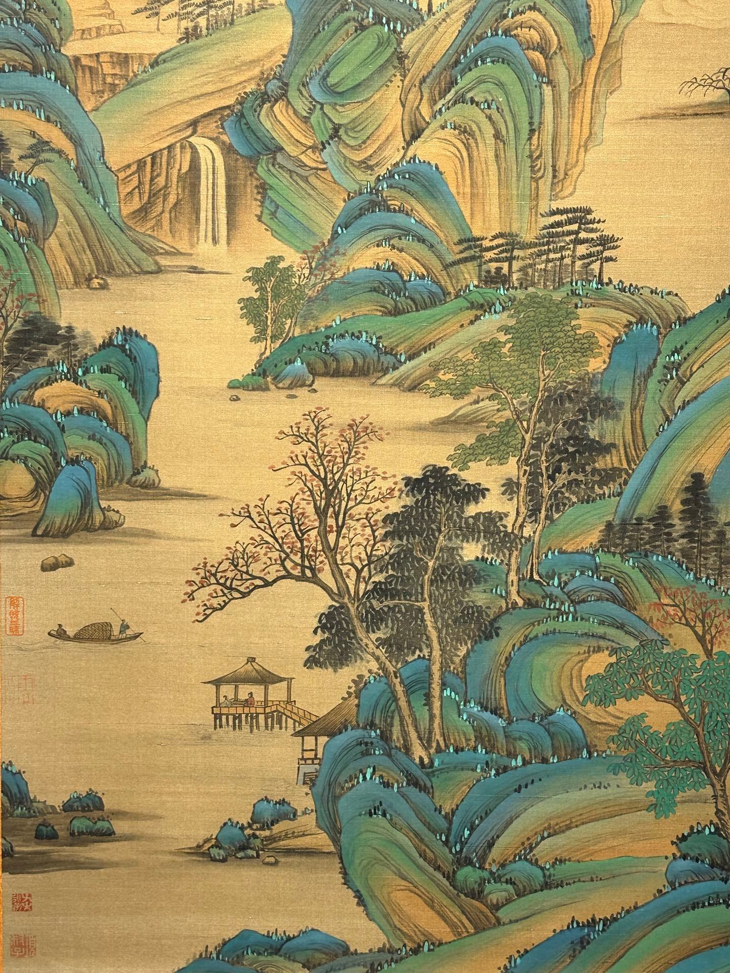 Chinese scroll painting Wu Zetian
