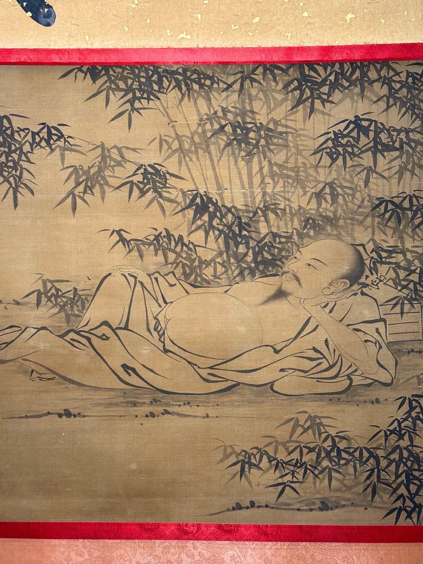 Chinese scroll painting Zhu Zhanji