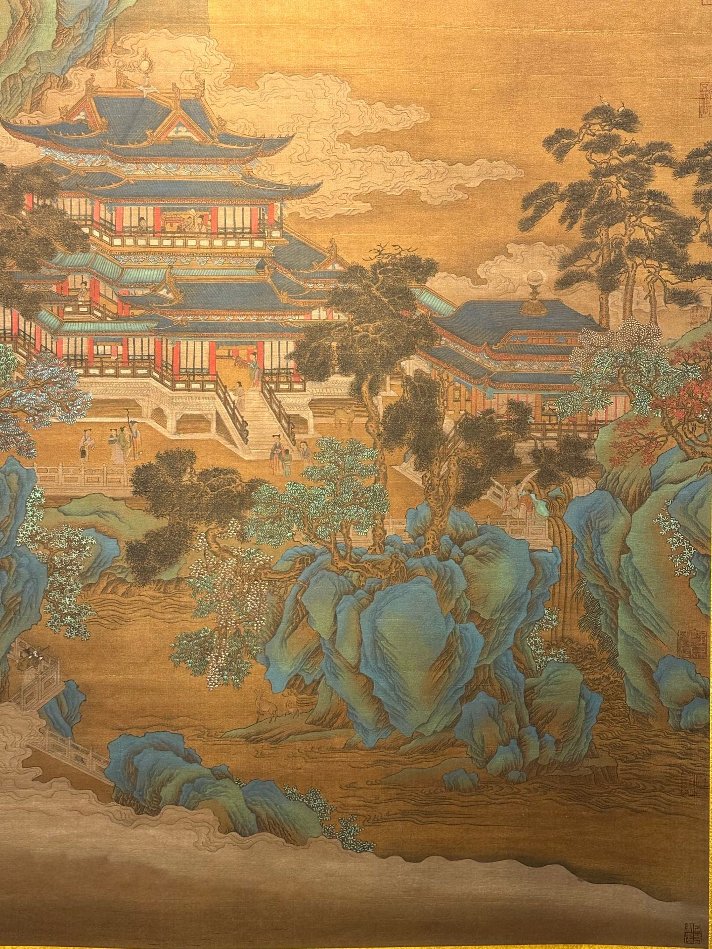 Chinese scroll painting Wu Zetian