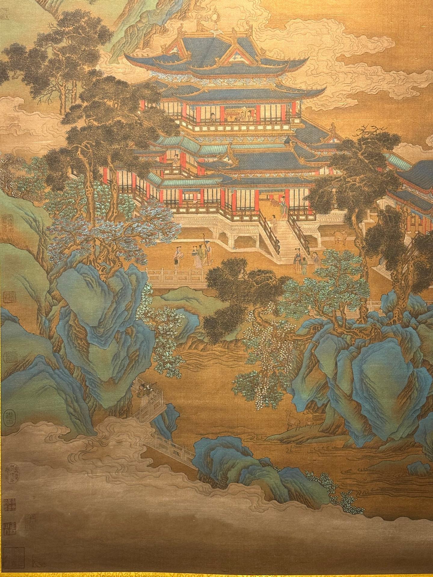Chinese scroll painting Wu Zetian