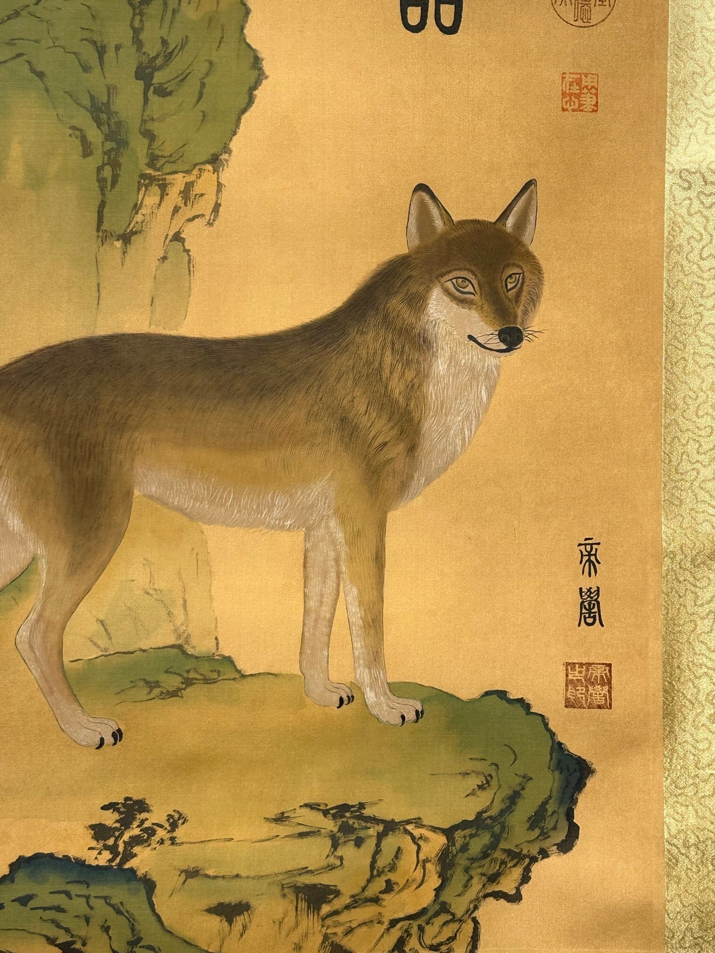Chinese scroll painting Ku Ji