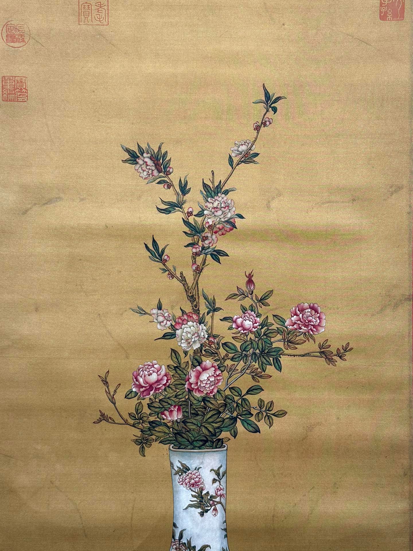 Chinese scroll painting Fu Tu
