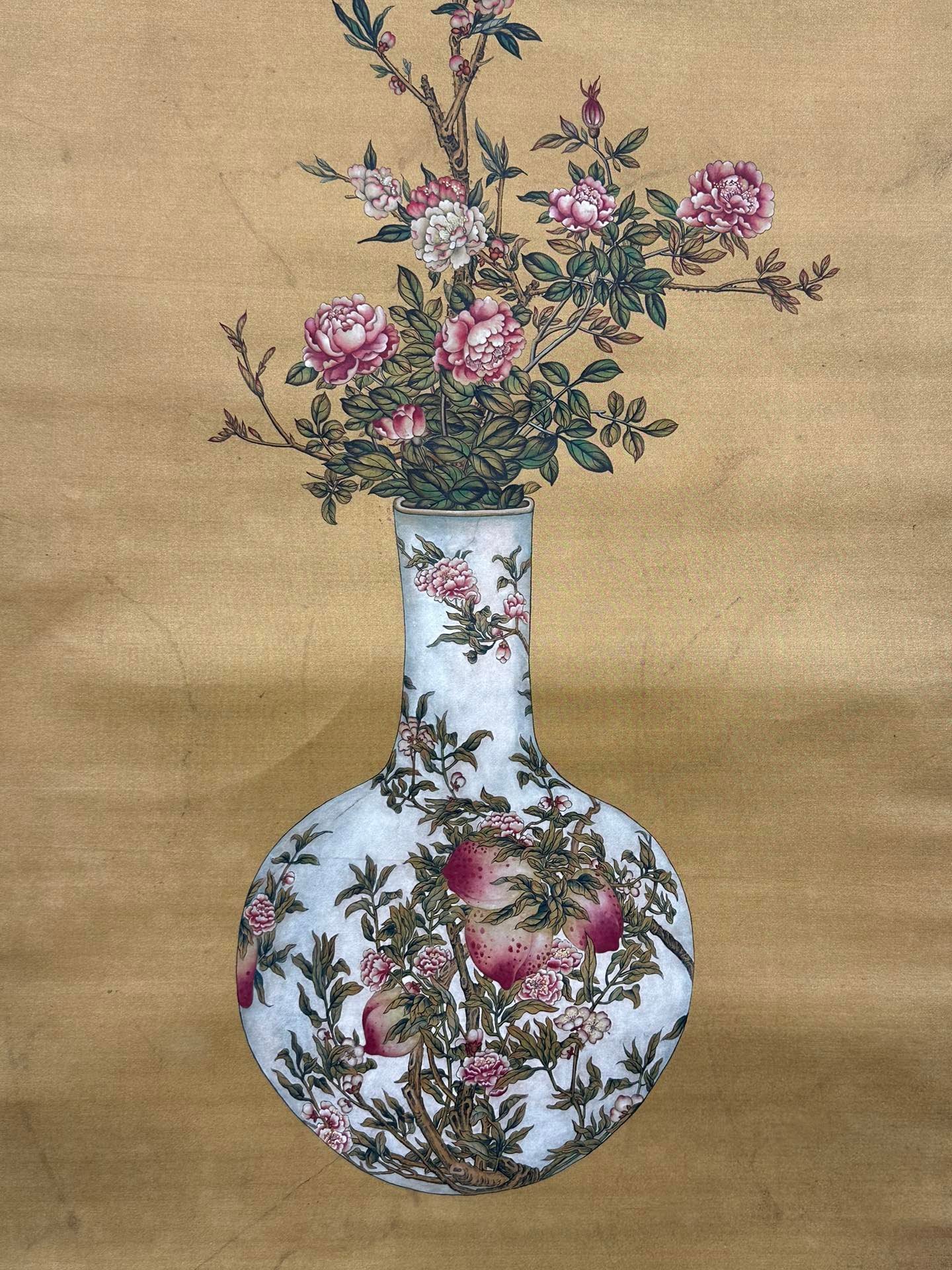 Chinese scroll painting Fu Tu