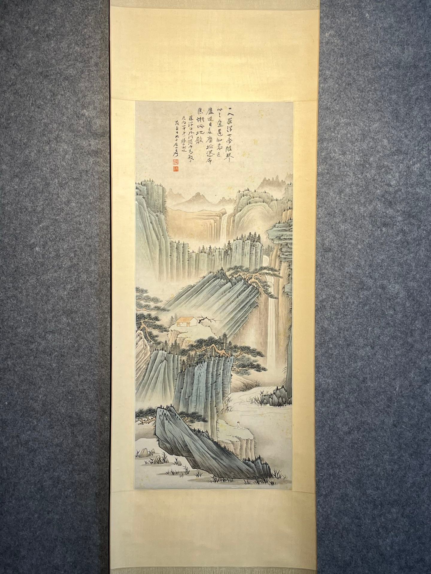 Chinese scroll painting Zhang Daqian
