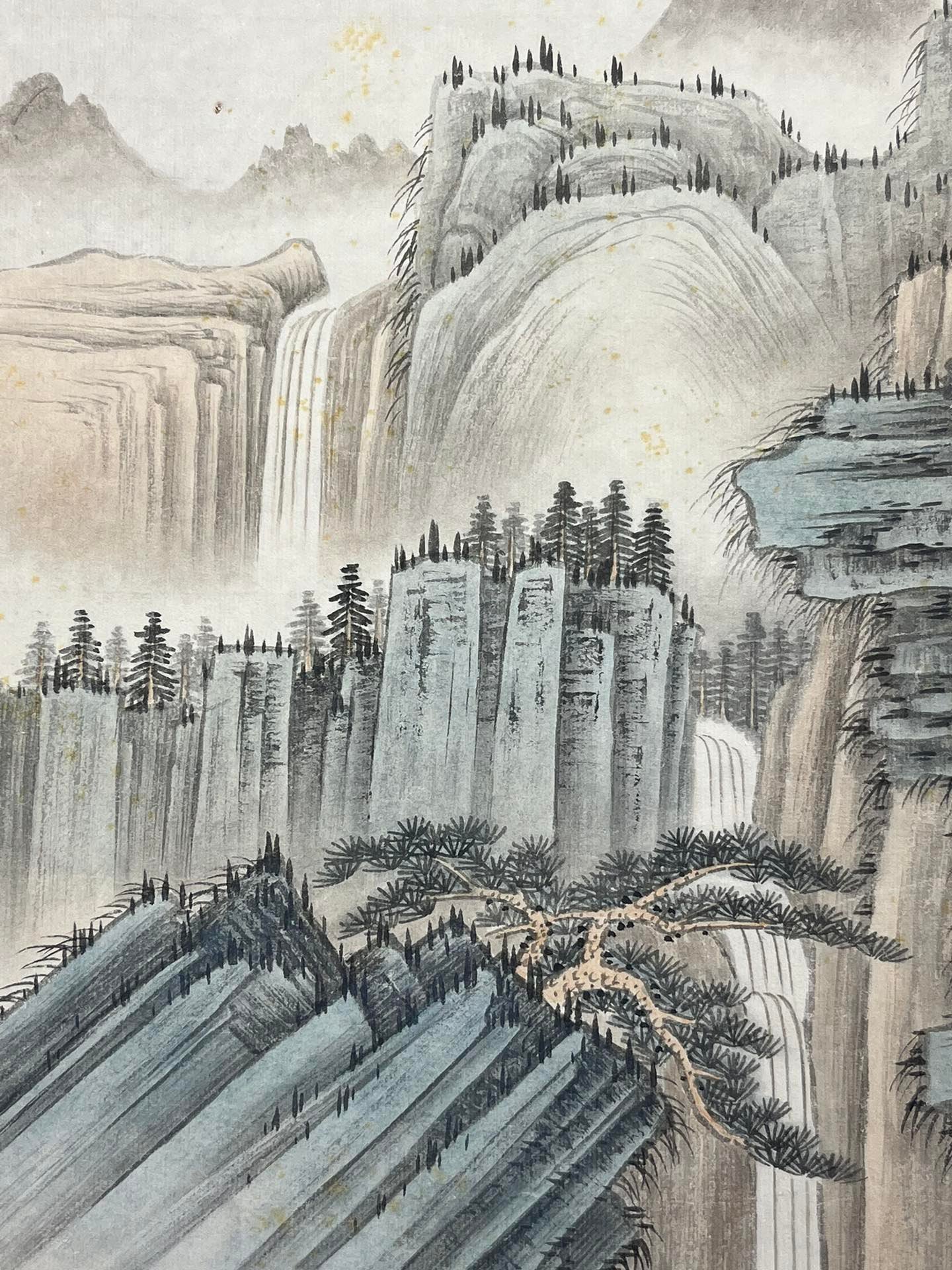 Chinese scroll painting Zhang Daqian