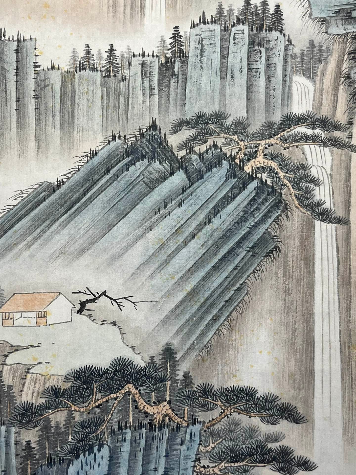 Chinese scroll painting Zhang Daqian
