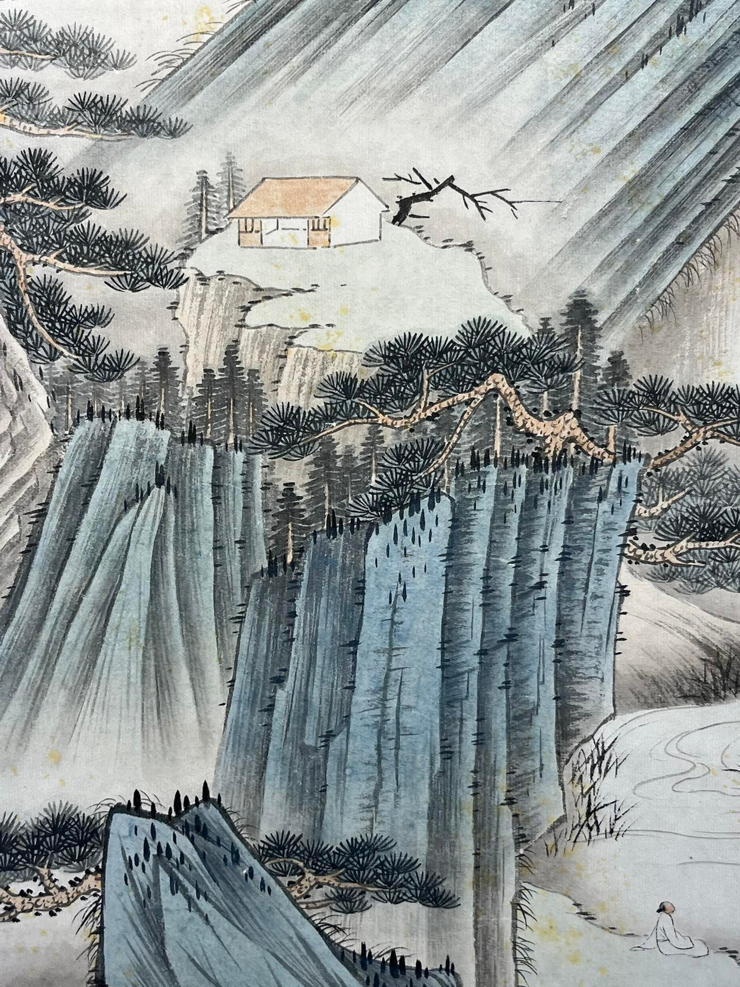 Chinese scroll painting Zhang Daqian