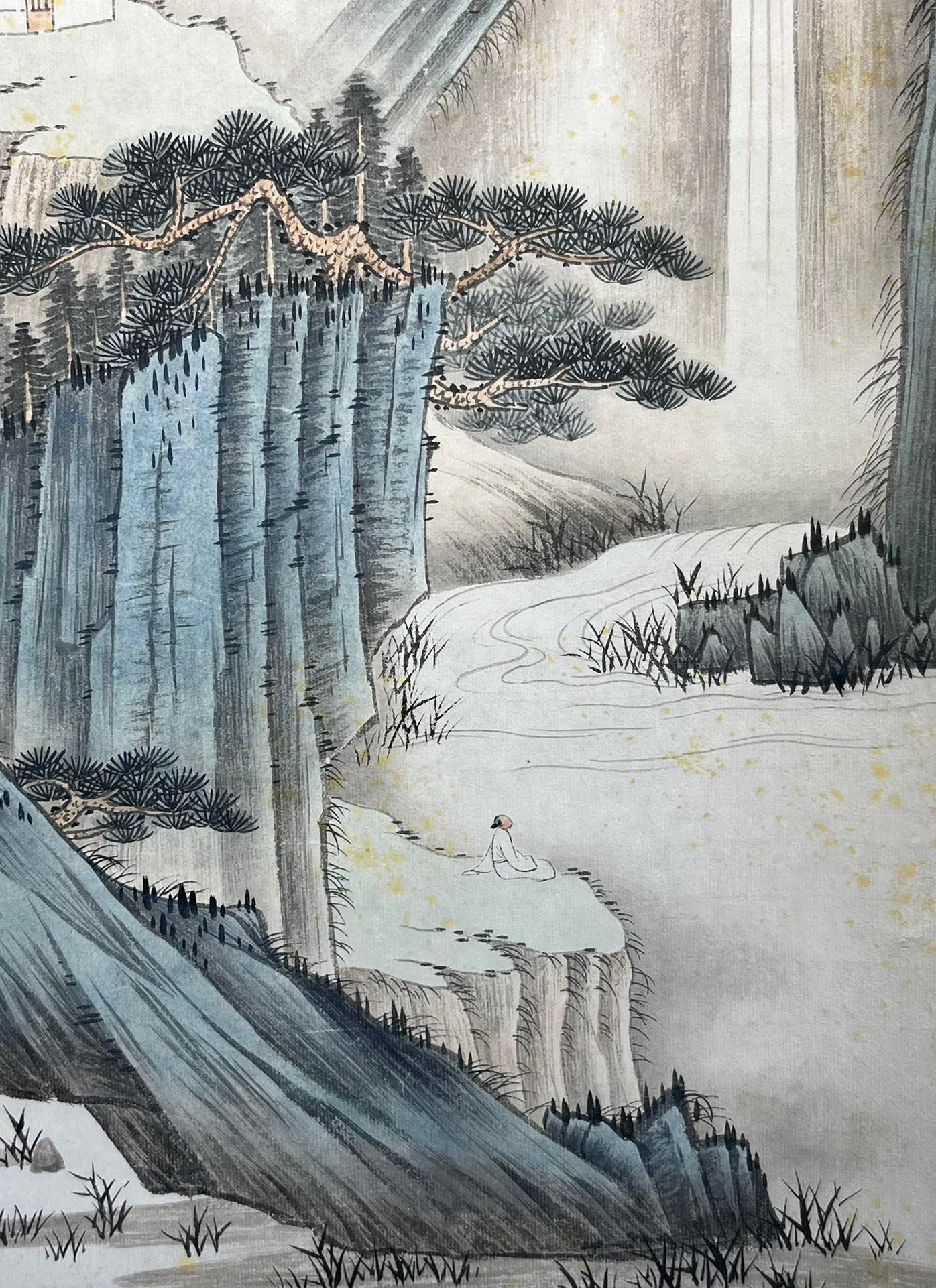 Chinese scroll painting Zhang Daqian