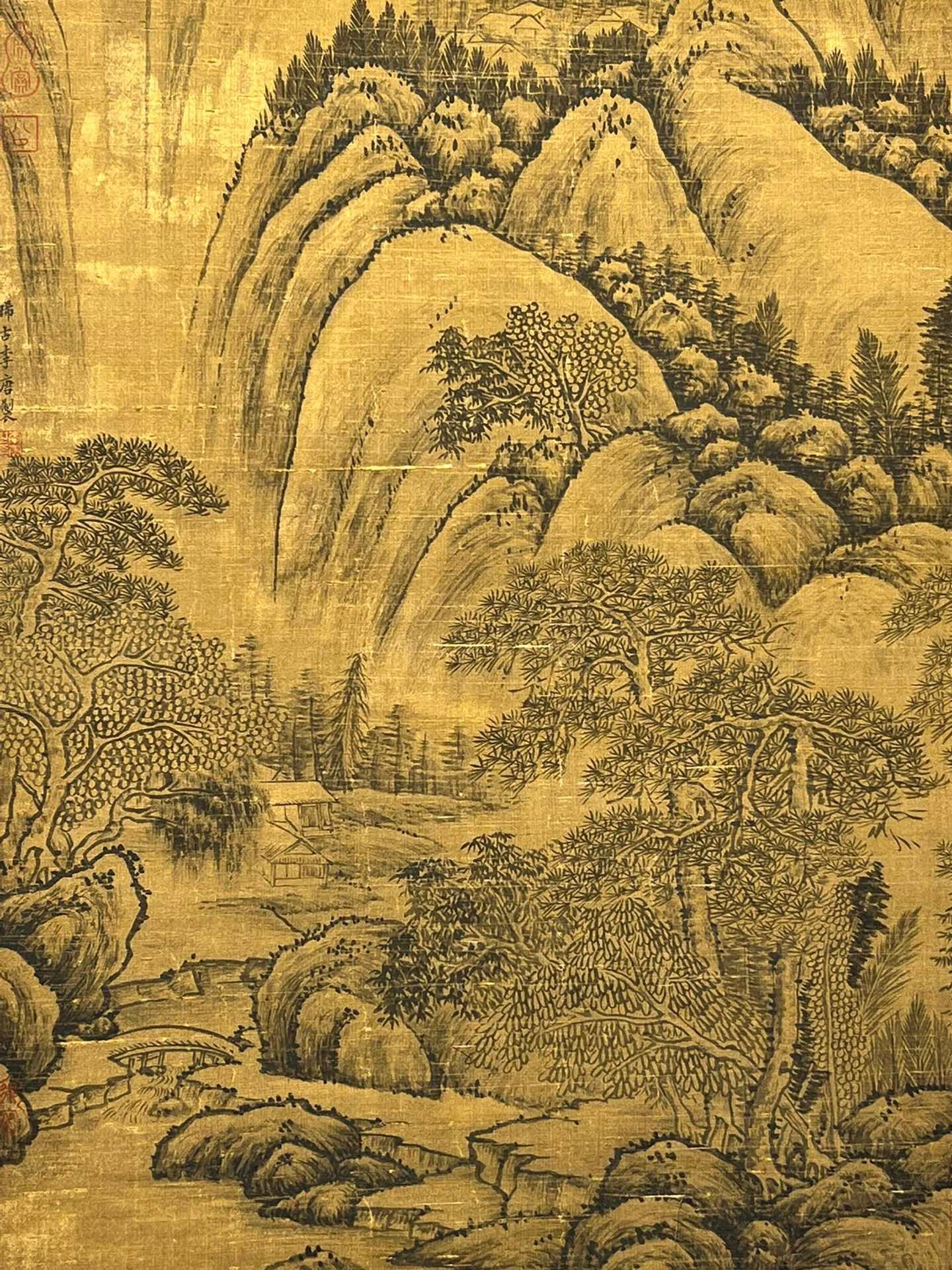 Chinese scroll painting Li Tang