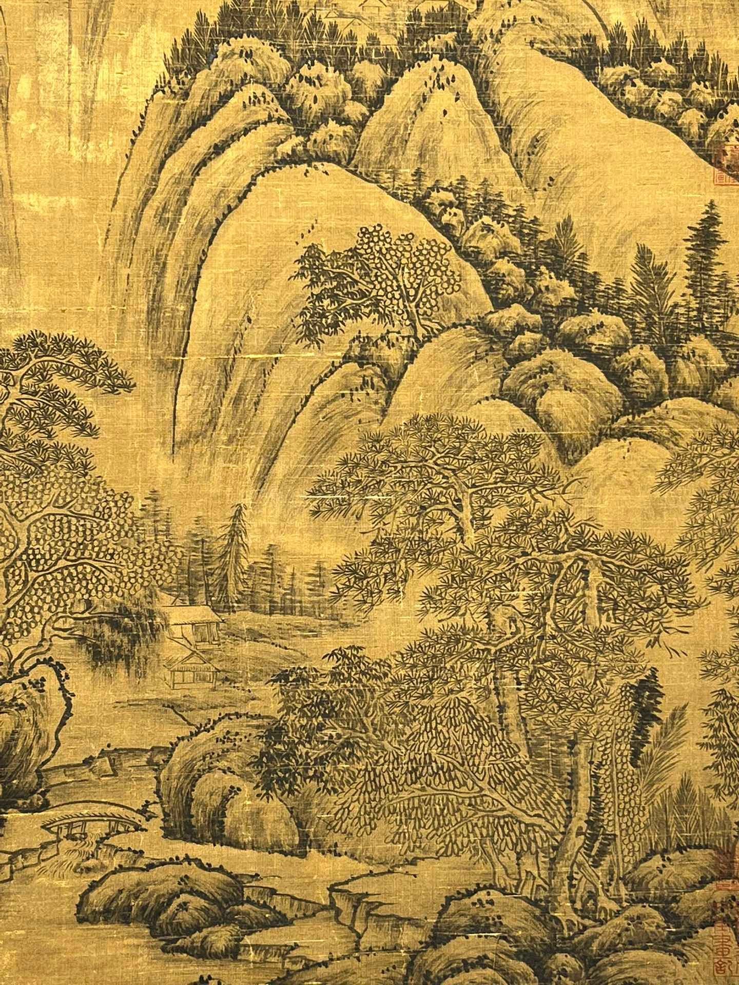 Chinese scroll painting Li Tang
