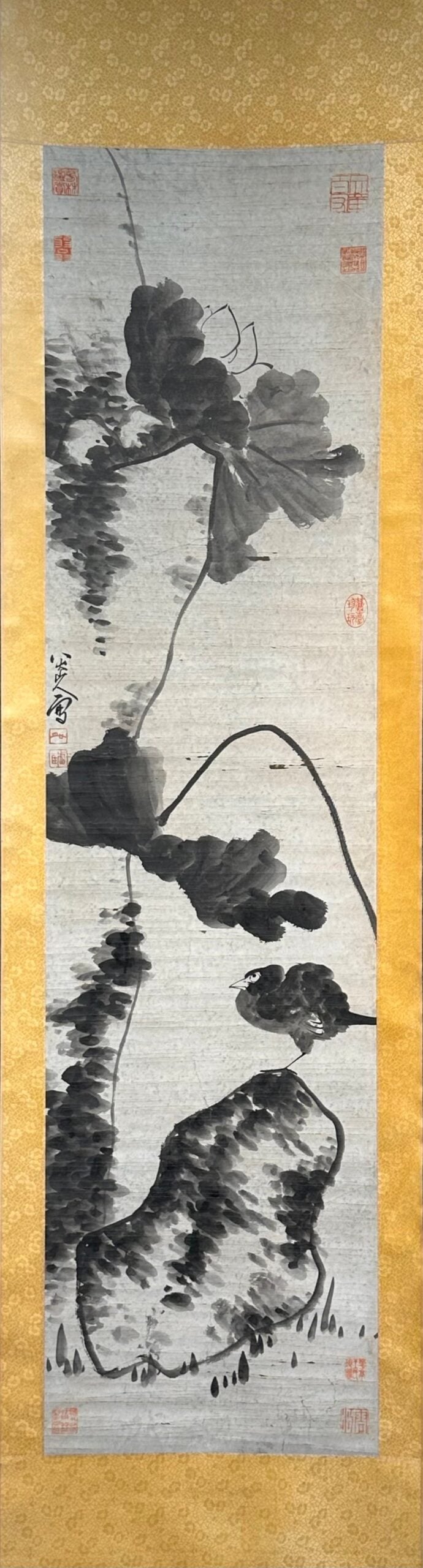 Chinese scroll painting Ba Da Shan Ren