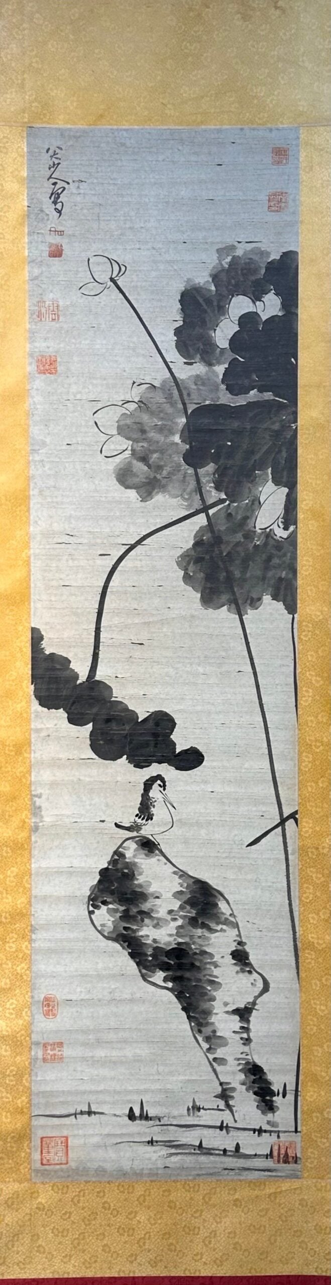 Chinese scroll painting Ba Da Shan Ren