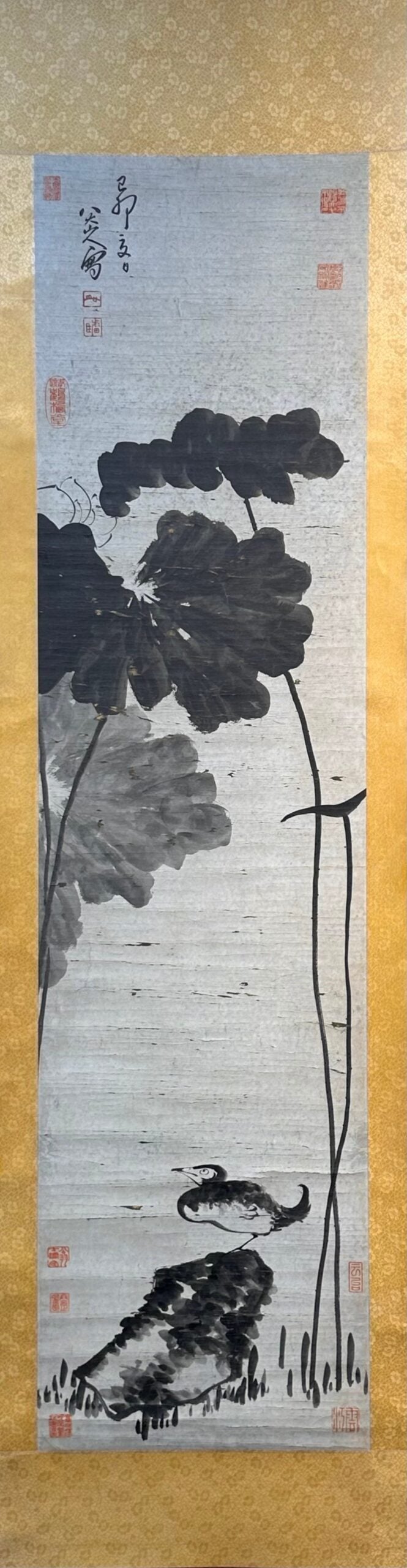 Chinese scroll painting Ba Da Shan Ren