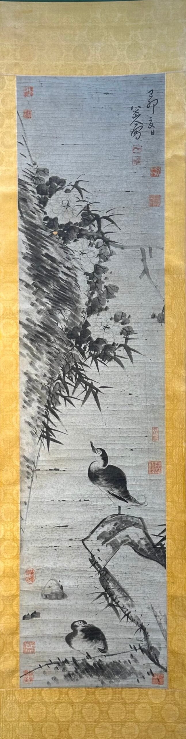 Chinese scroll painting Bada Shanren