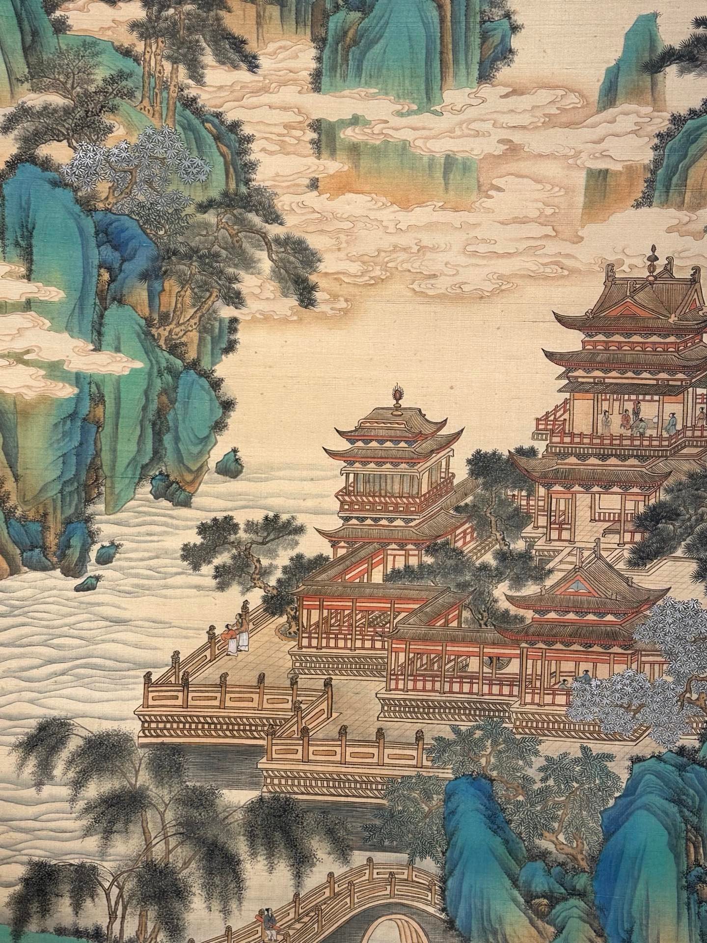 Chinese scroll painting Zhang Daqian