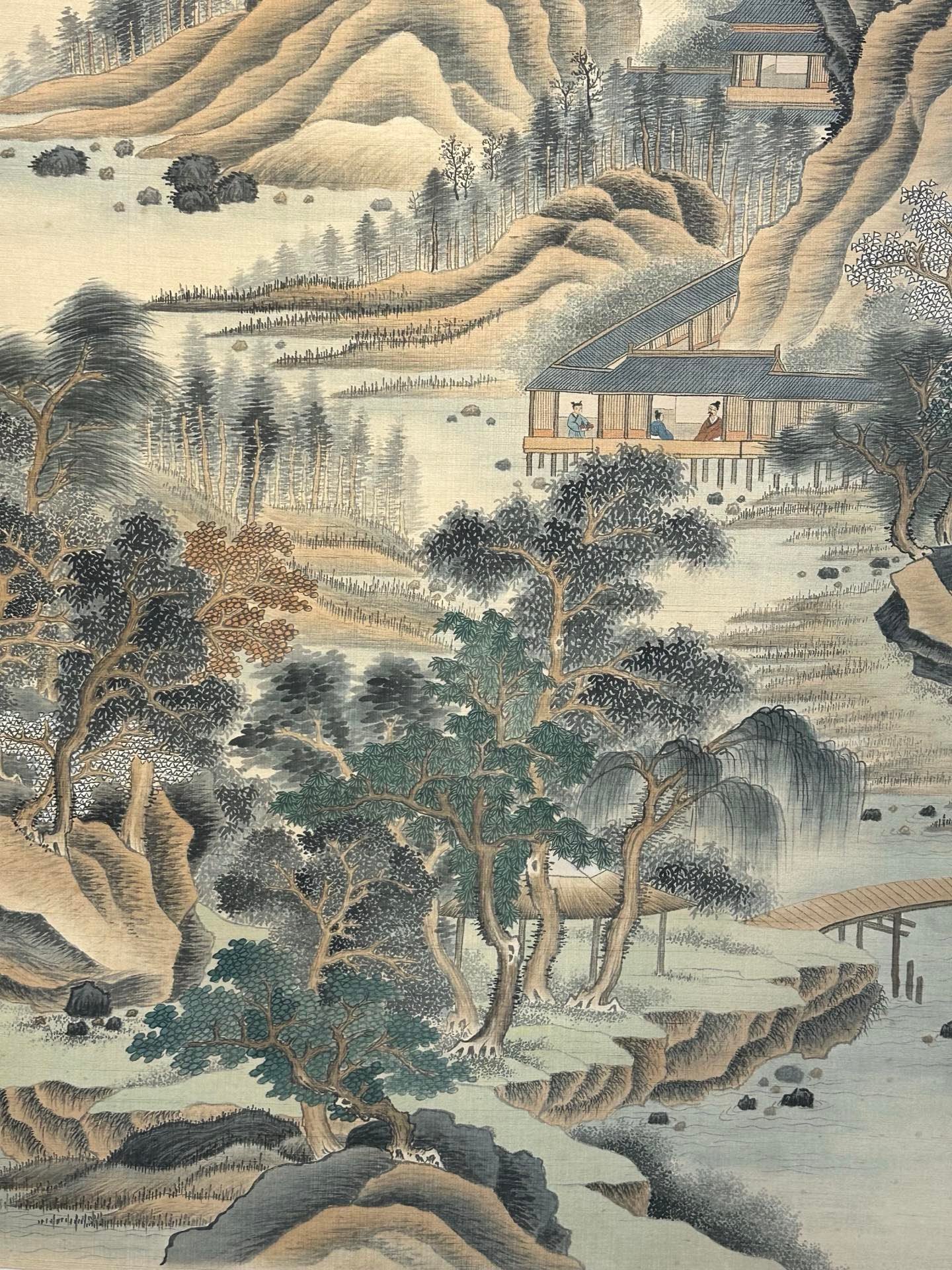 Chinese scroll painting Zhang Daqian