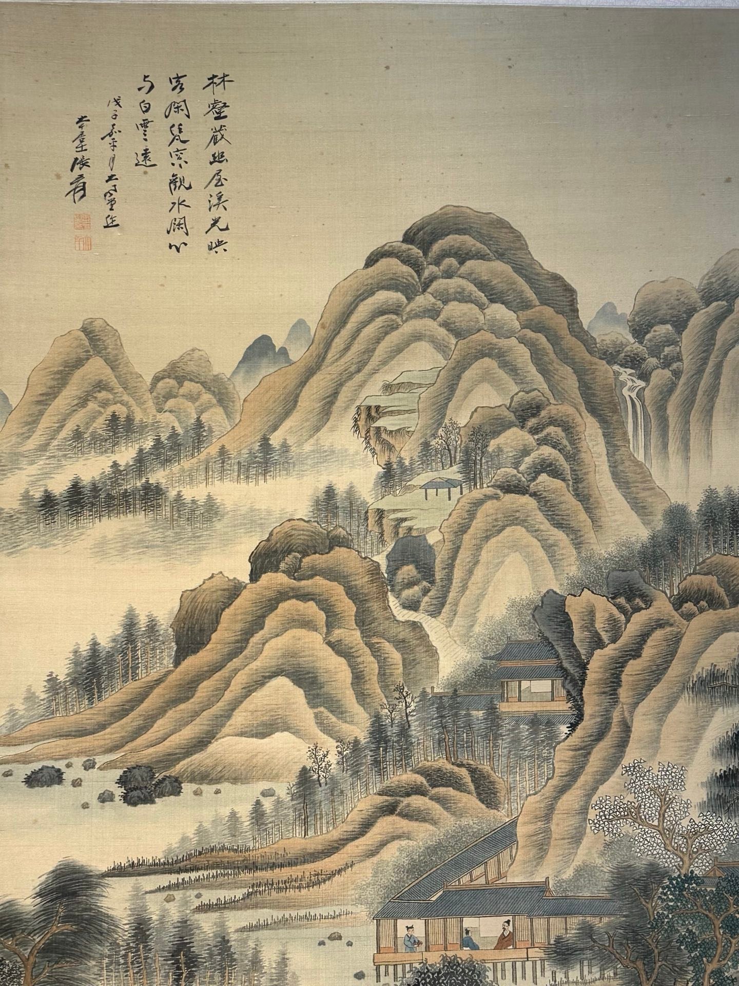 Chinese scroll painting Zhang Daqian