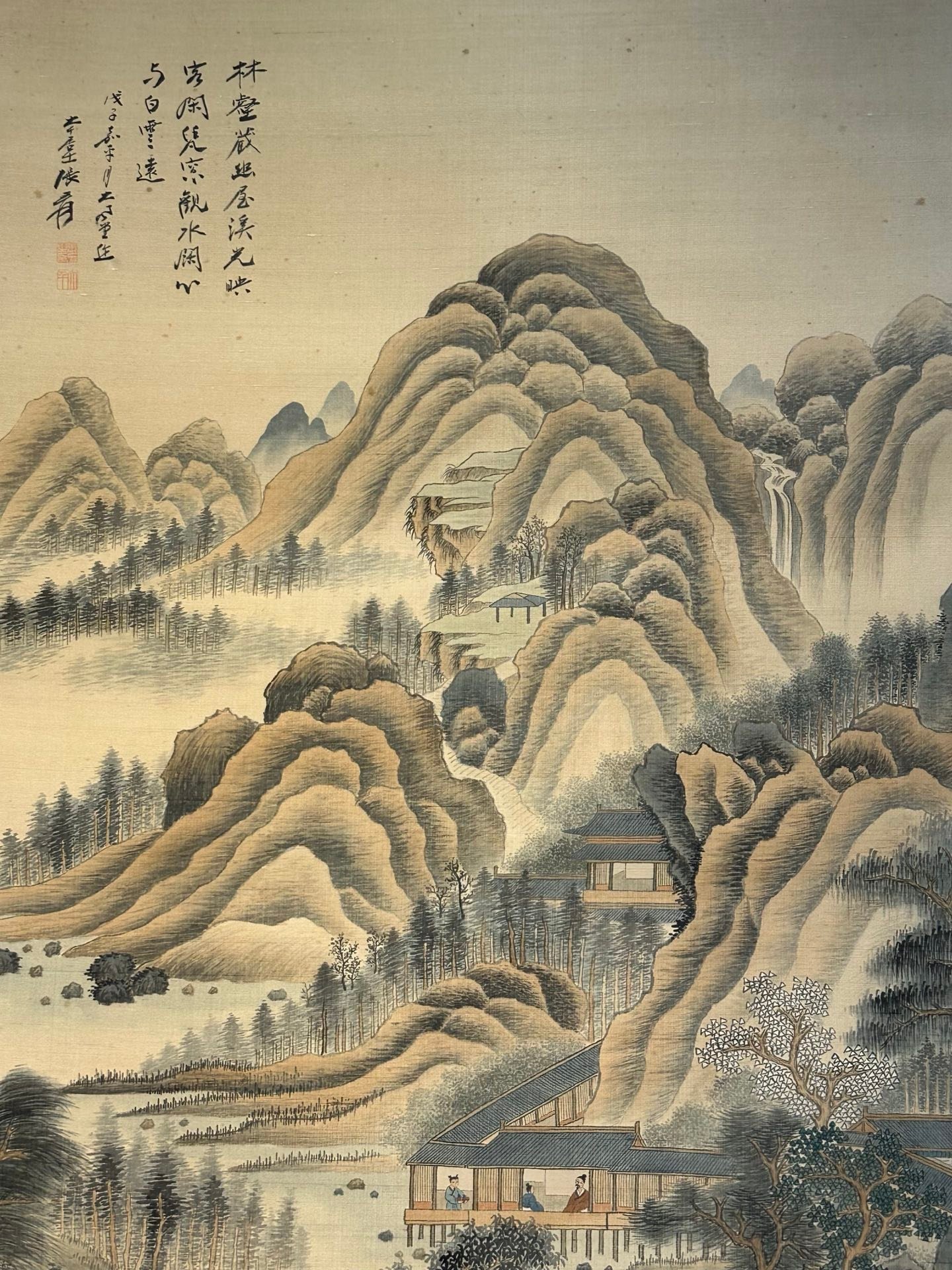 Chinese scroll painting Zhang Daqian