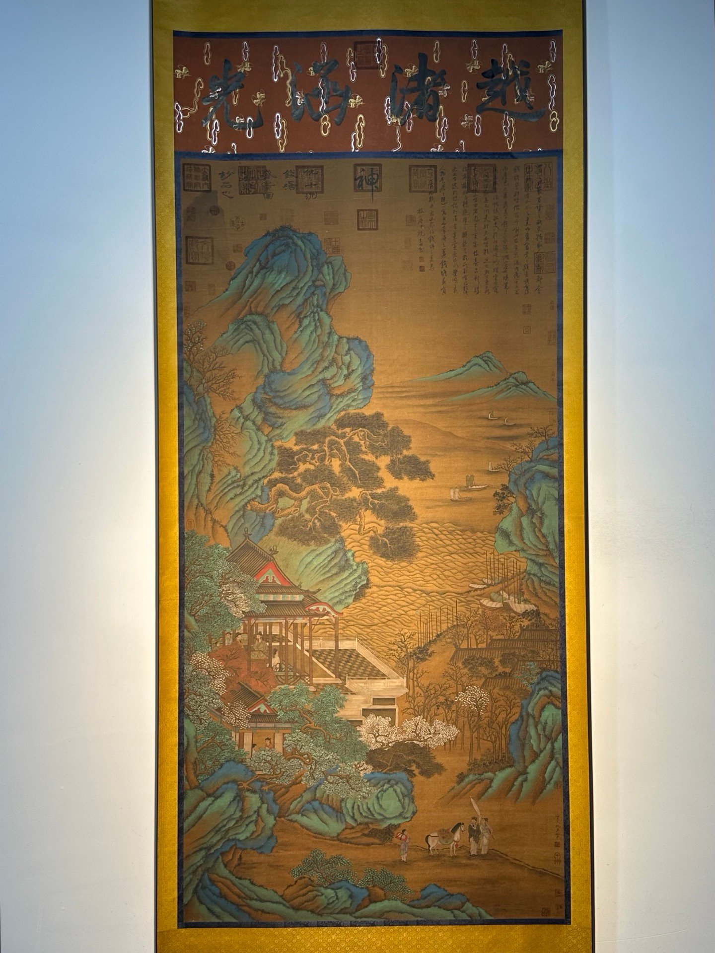 Chinese scroll painting Qiu Ying