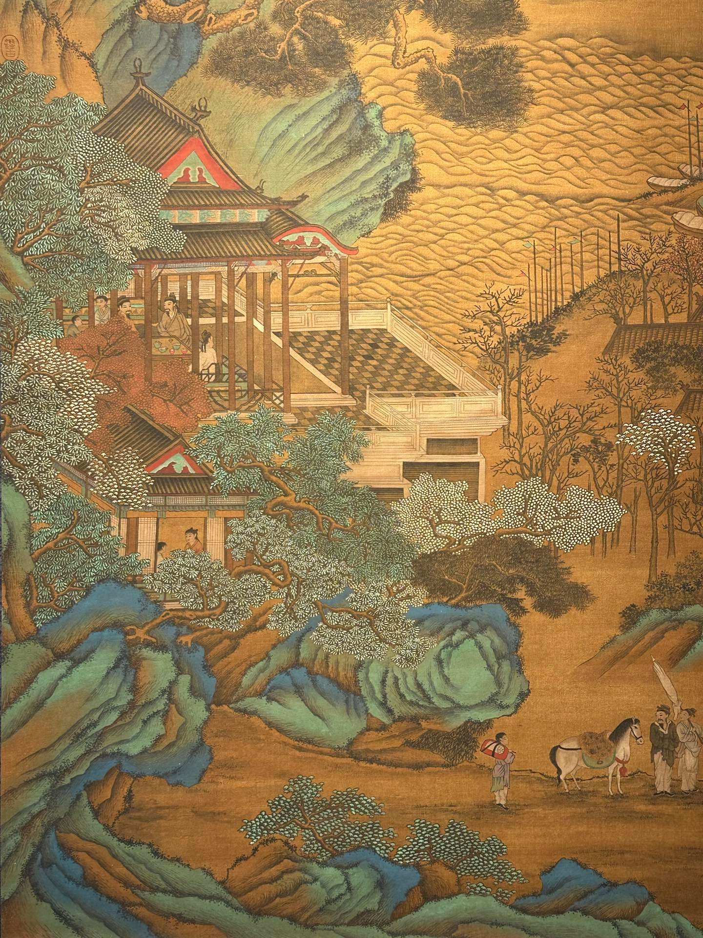 Chinese scroll painting Qiu Ying