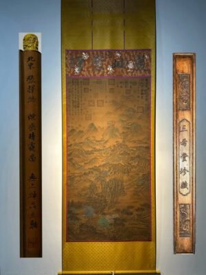 Chinese scroll painting Zhang Zeduan