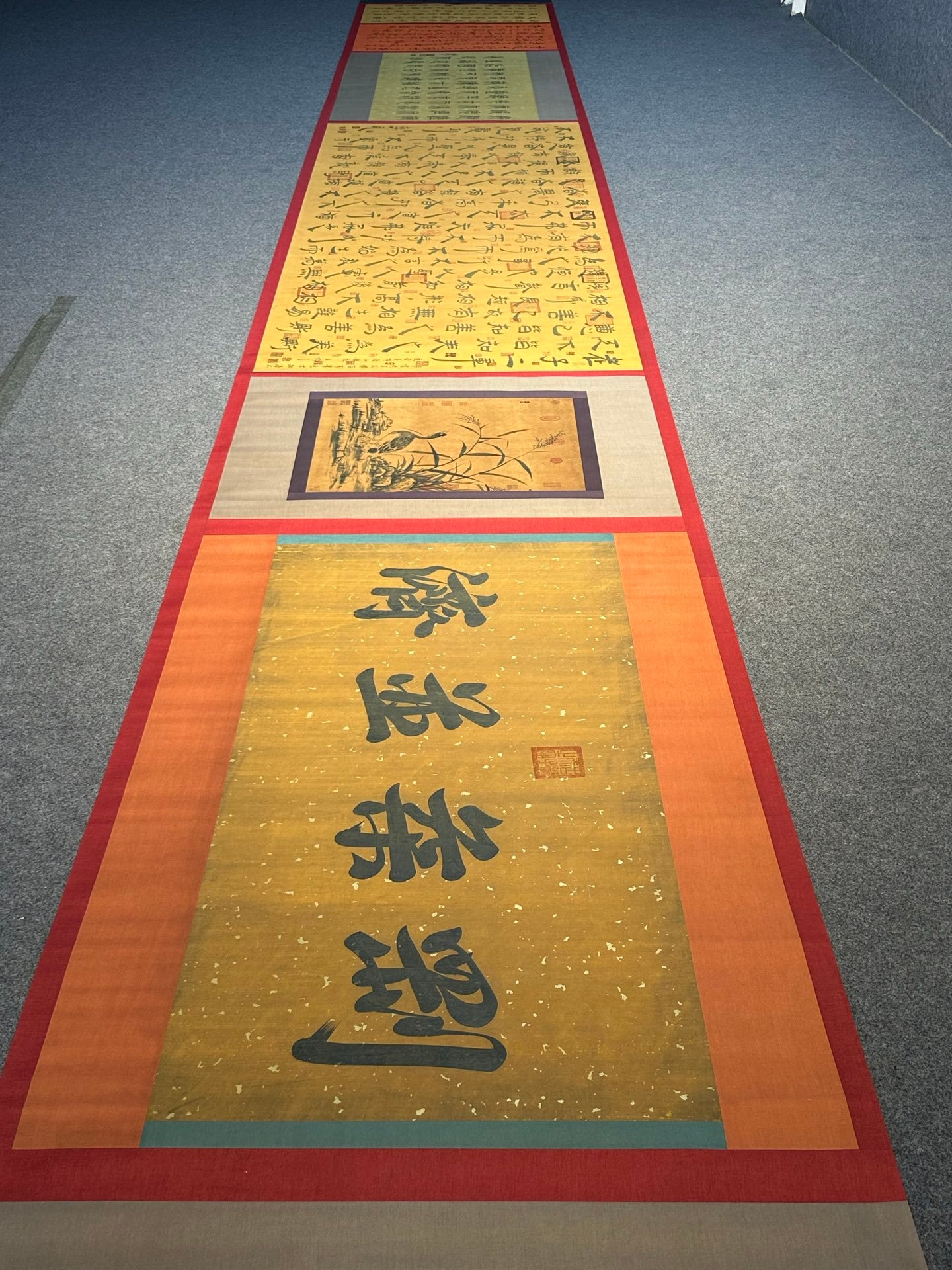 Chinese scroll painting Laozi