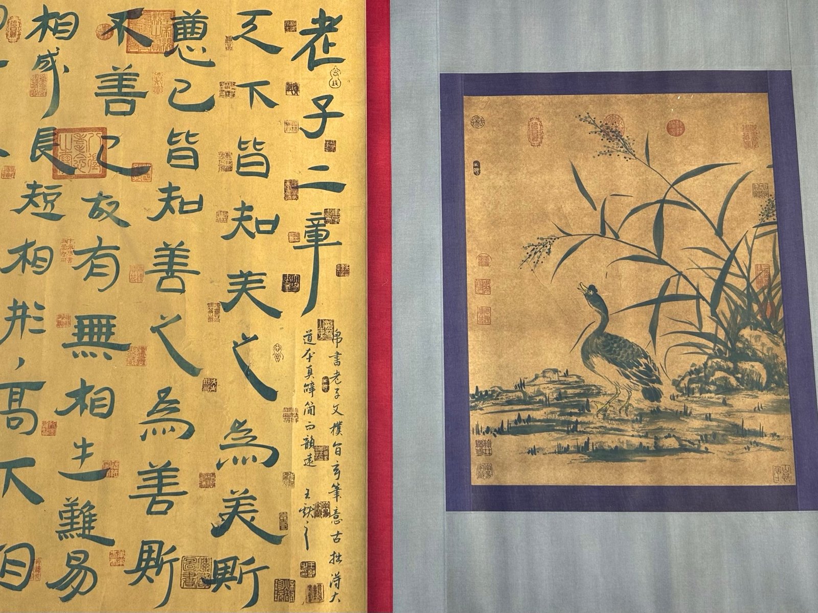 Chinese scroll painting Laozi