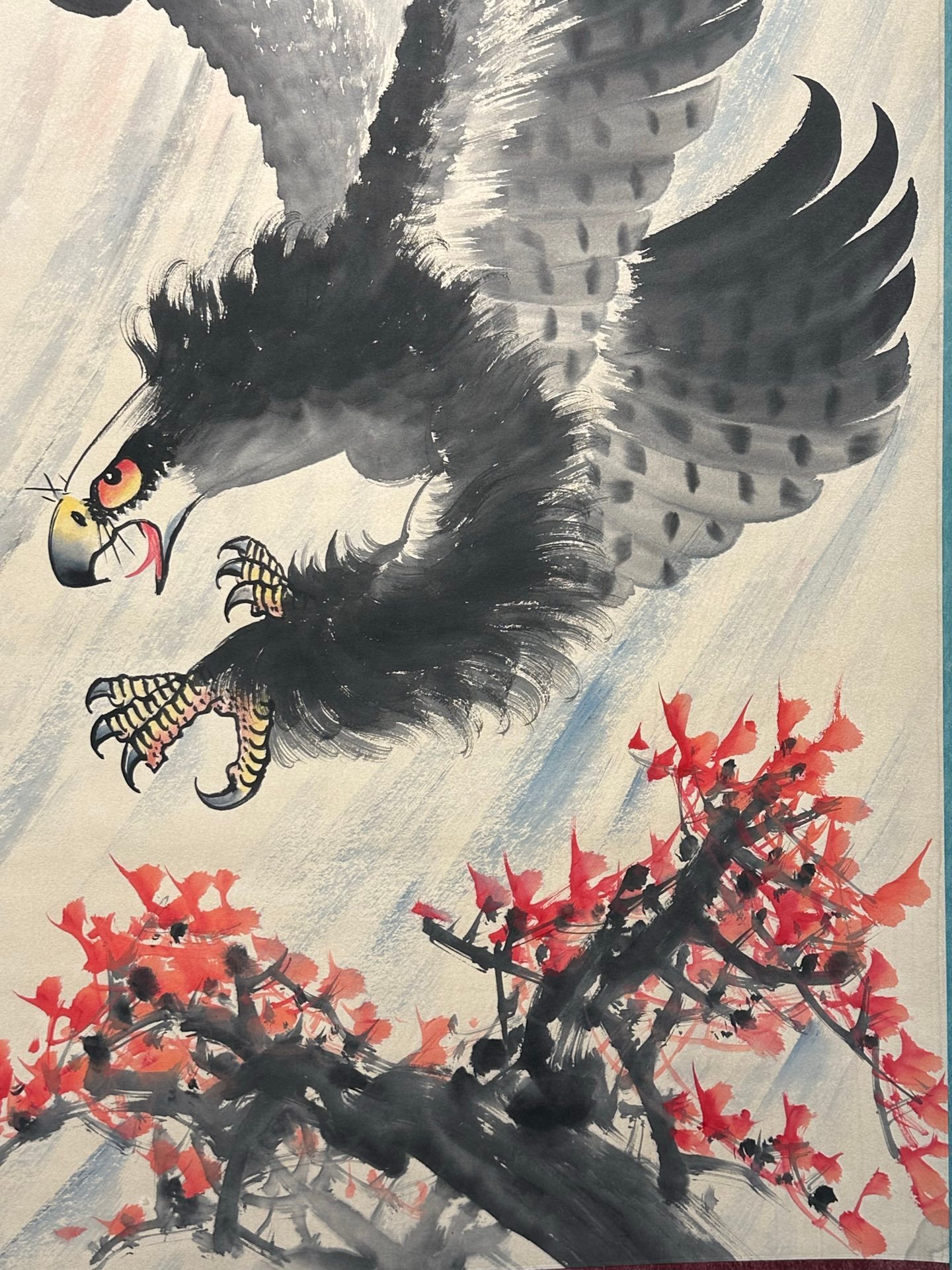 Chinese scroll painting Xu Beihong