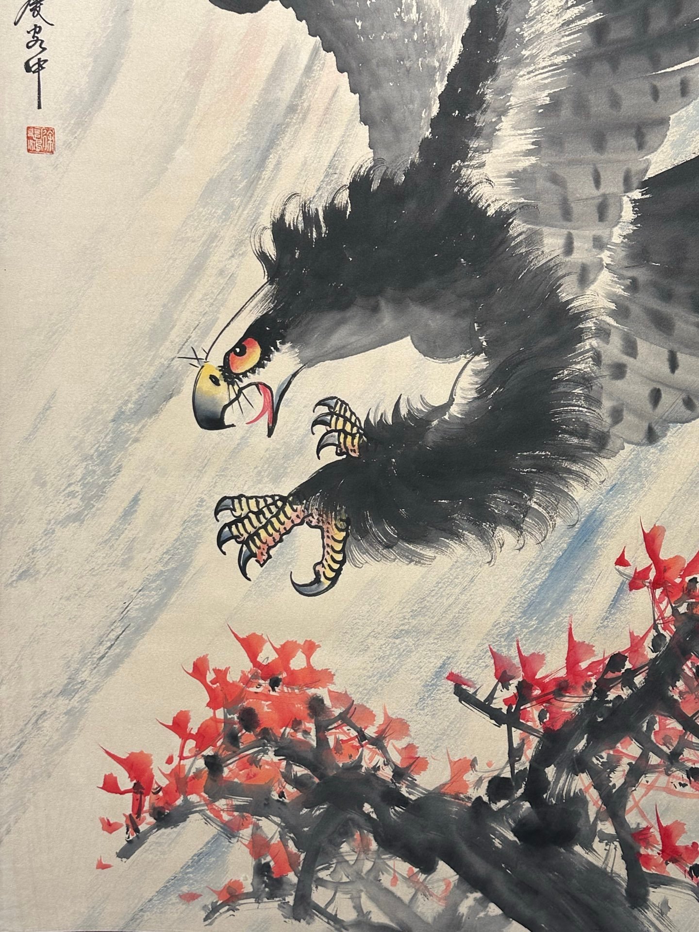 Chinese scroll painting Xu Beihong