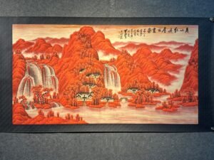 Chinese scroll painting Li Keran