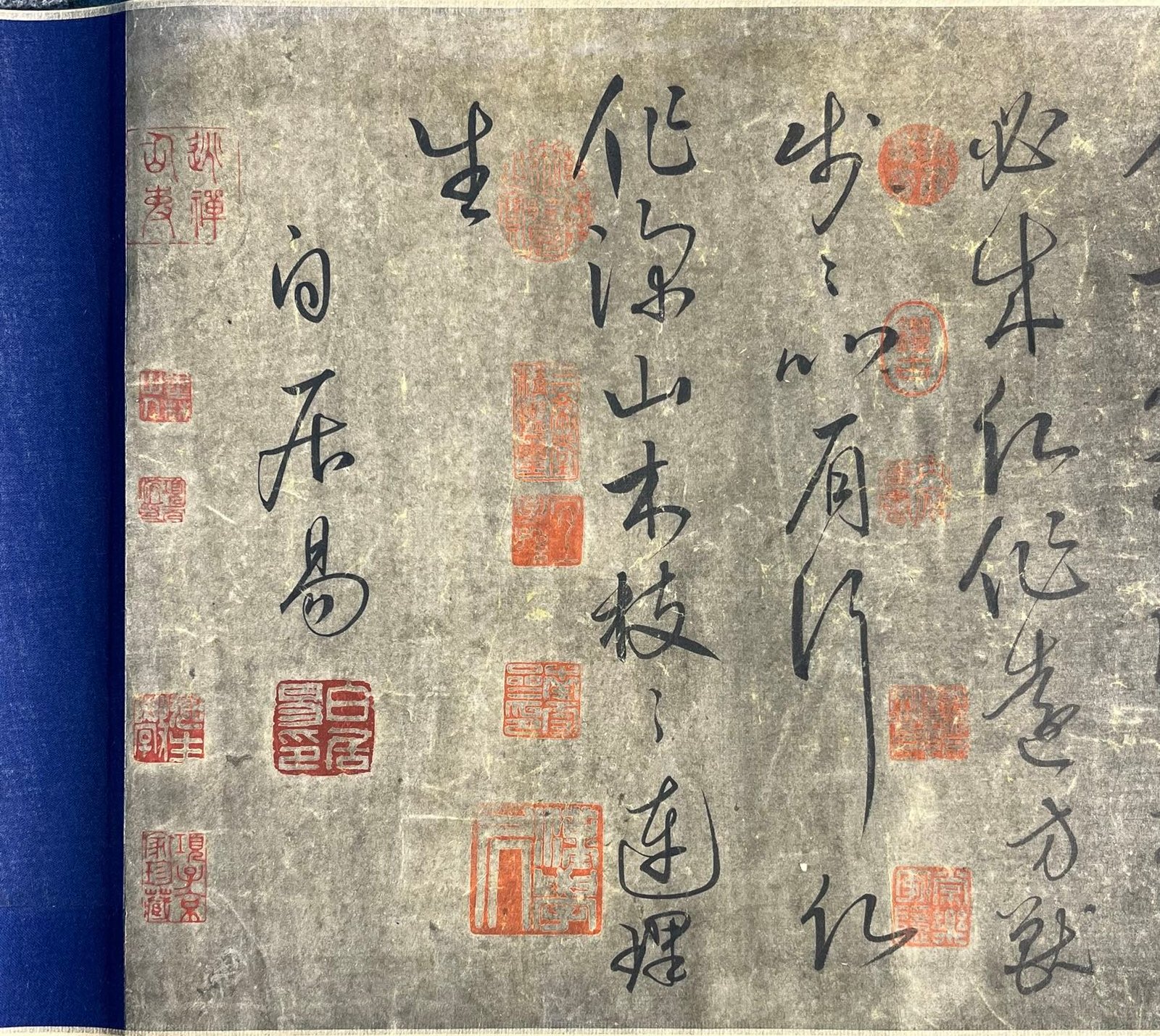 Chinese scroll painting Bai Juyi