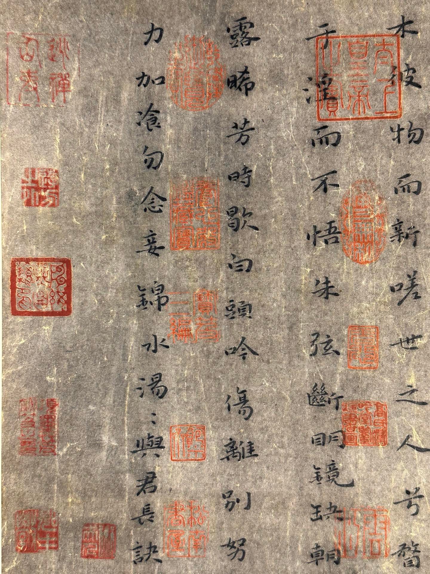 Chinese scroll painting Lady Wei