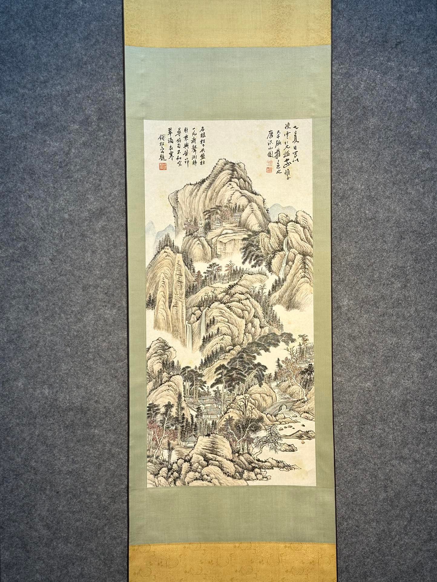 Chinese scroll painting Zhang Daqian