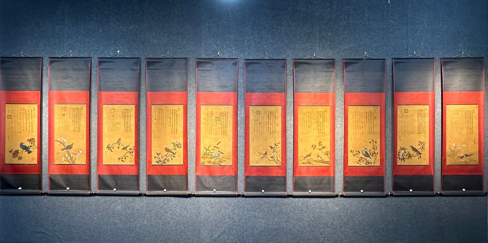 Chinese scroll painting Giuseppe