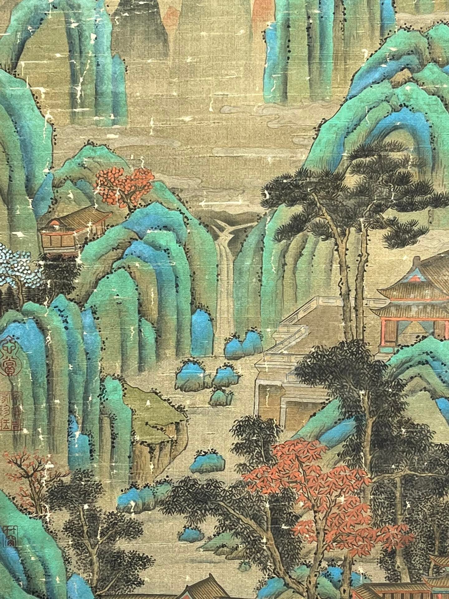 Chinese scroll painting Dong Yuan