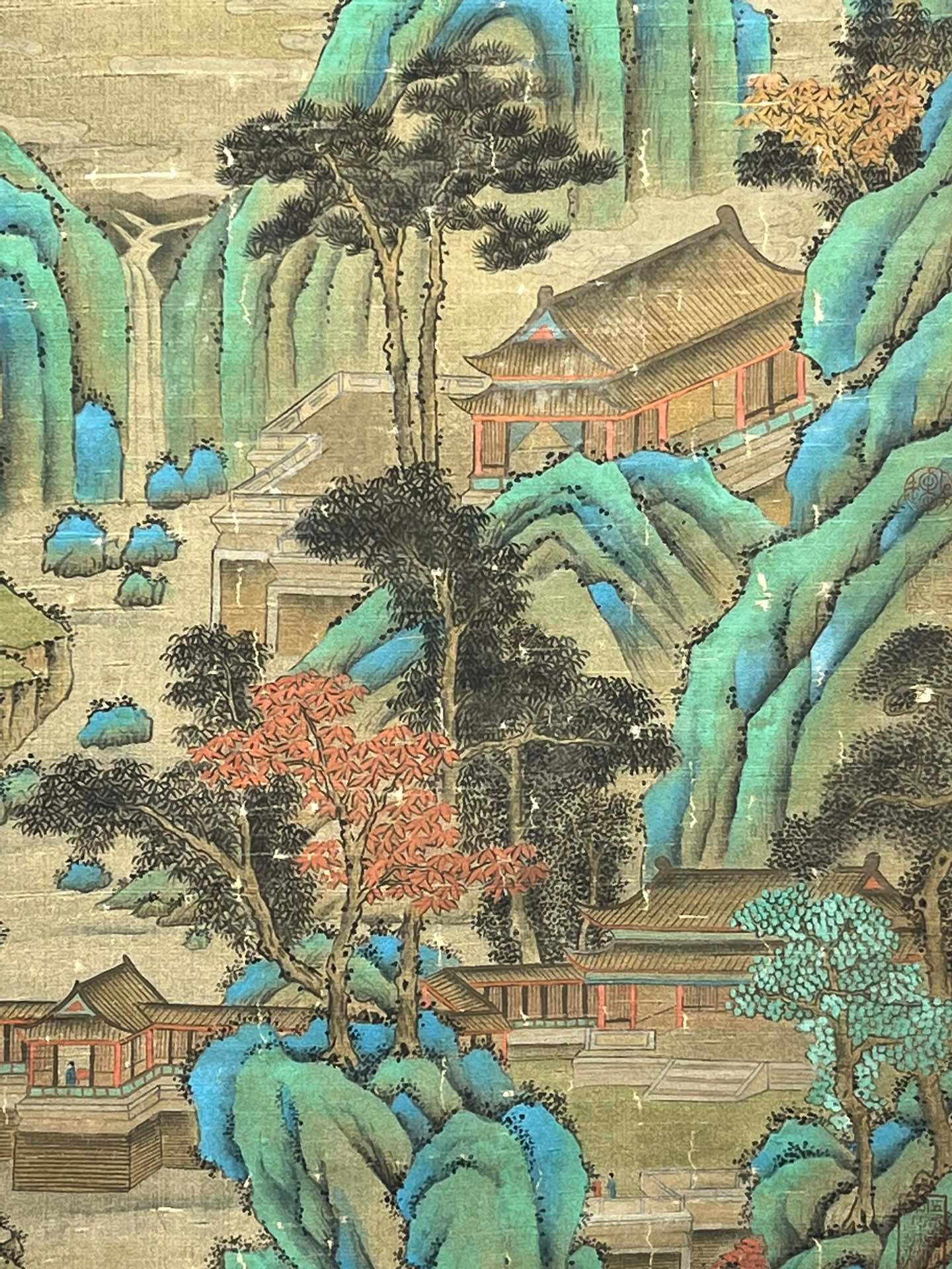 Chinese scroll painting Dong Yuan