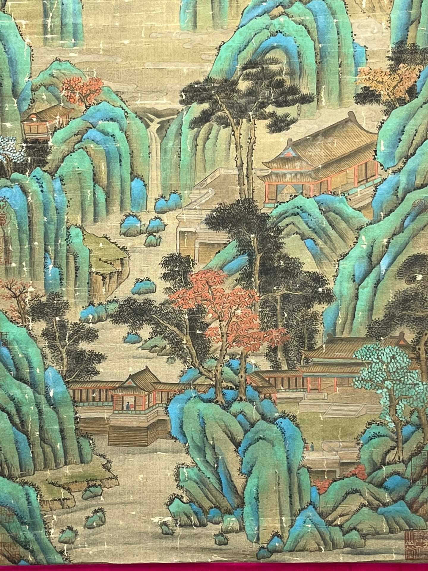 Chinese scroll painting Dong Yuan