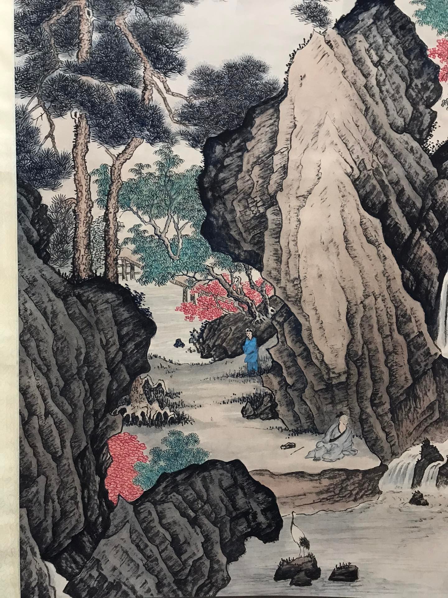 Chinese scroll painting Yun Shouping