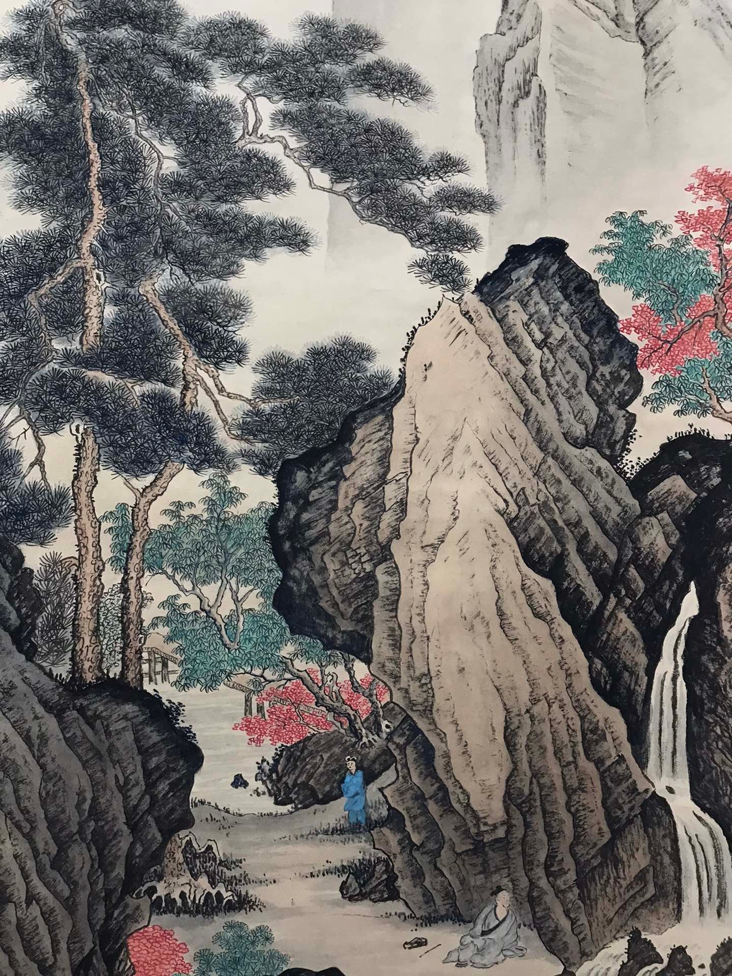 Chinese scroll painting Yun Shouping