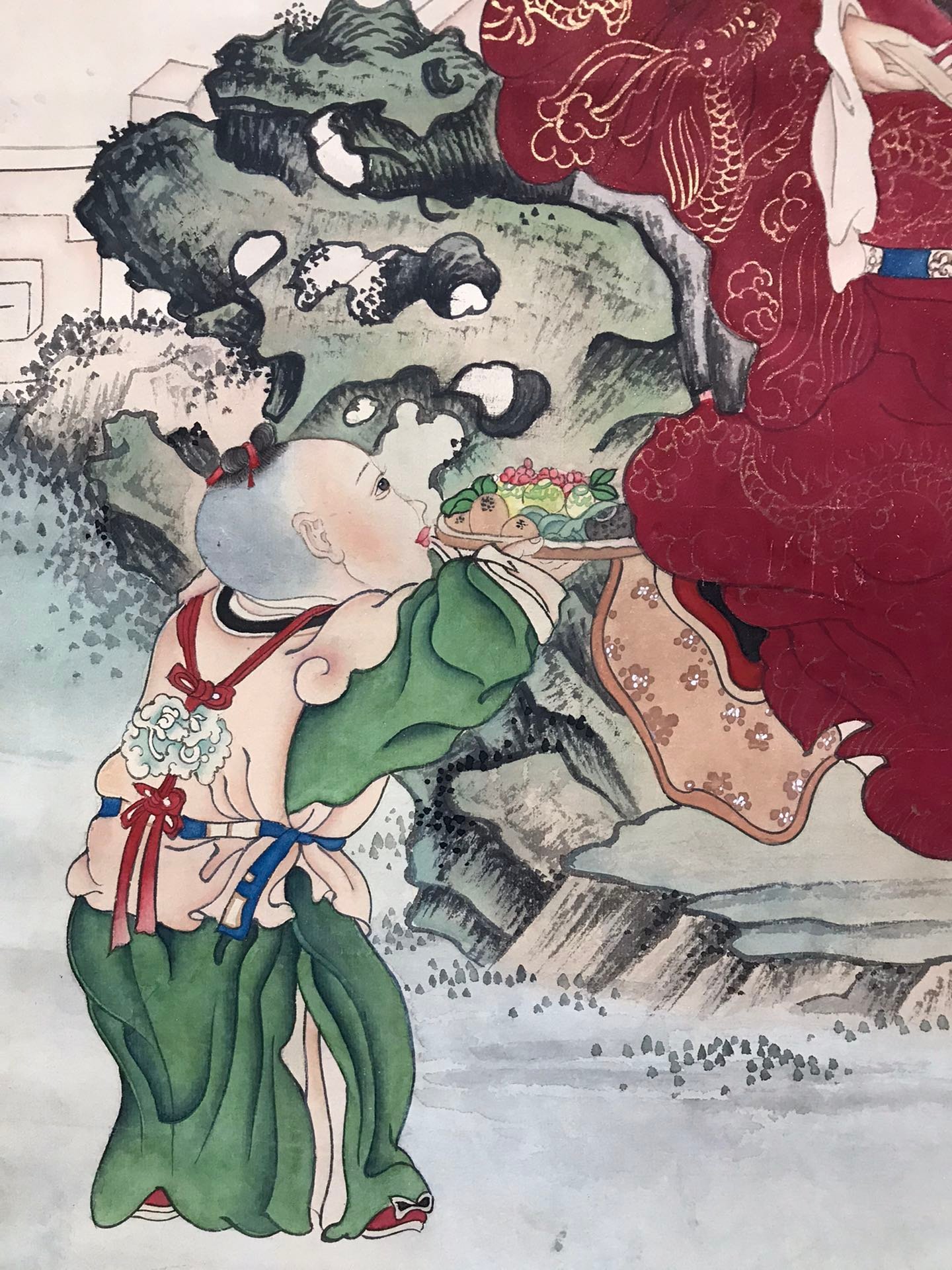 Chinese scroll painting Huang Shanshou