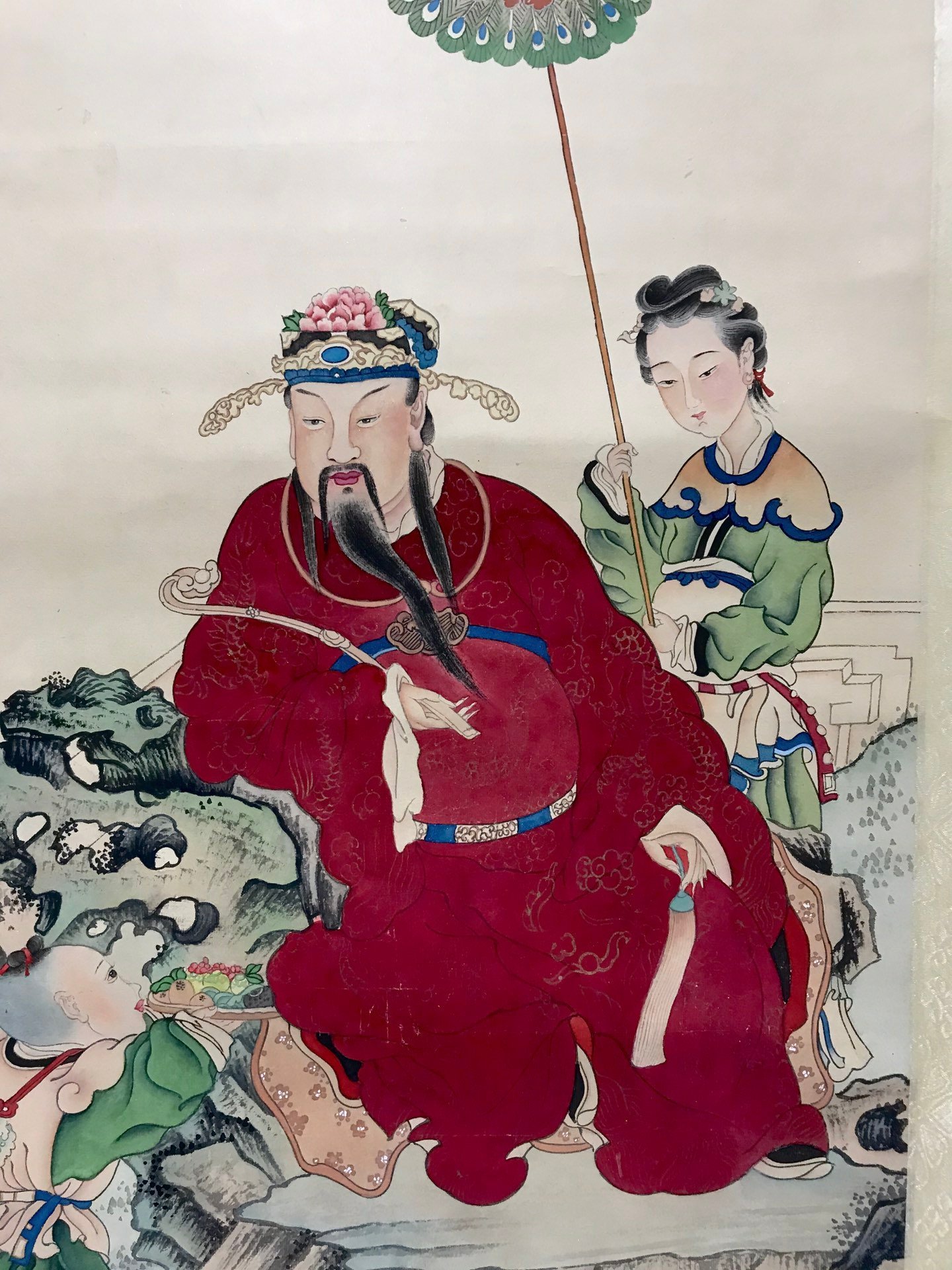 Chinese scroll painting Huang Shanshou