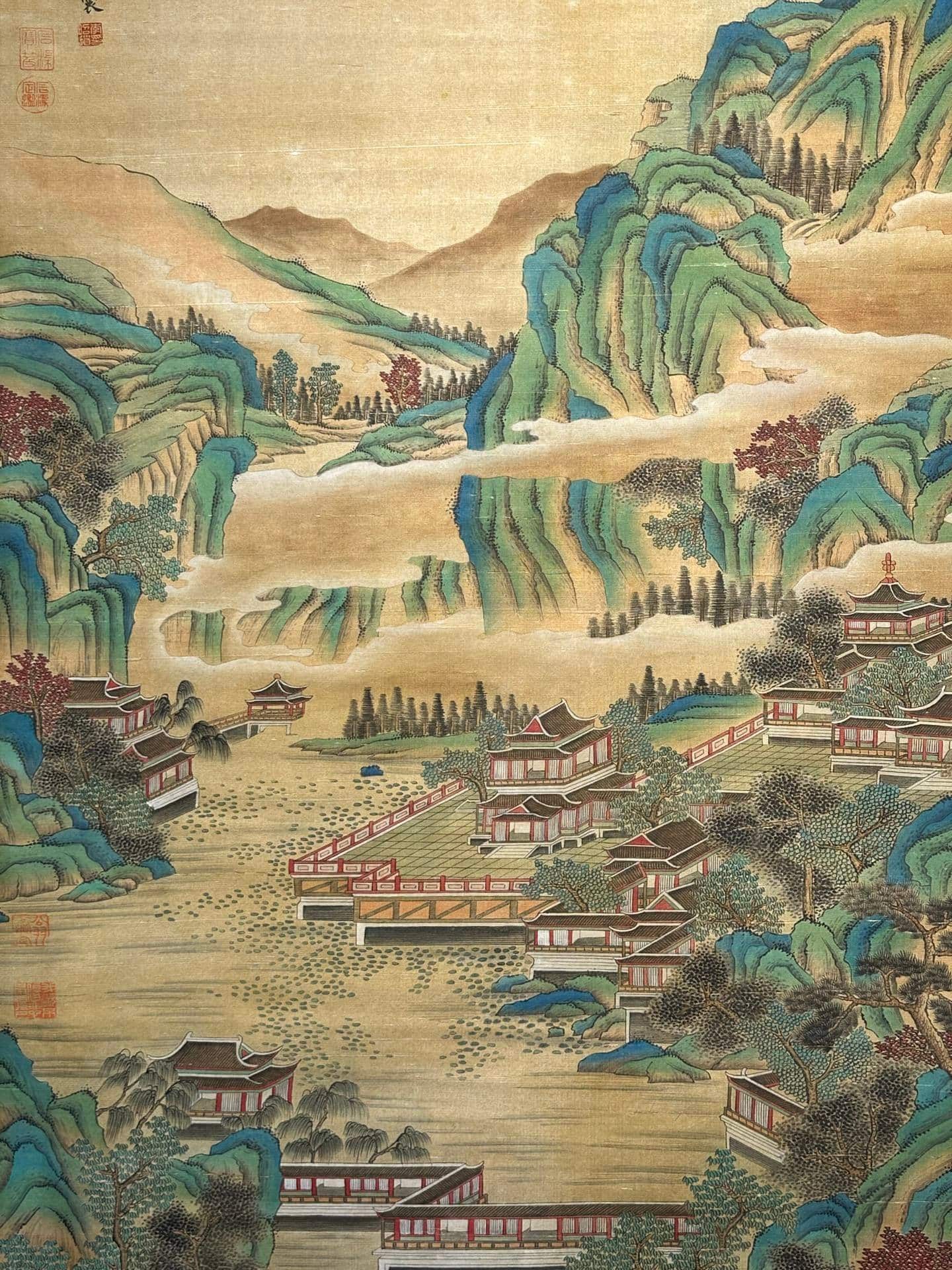 Chinese scroll painting Li Zhaodao