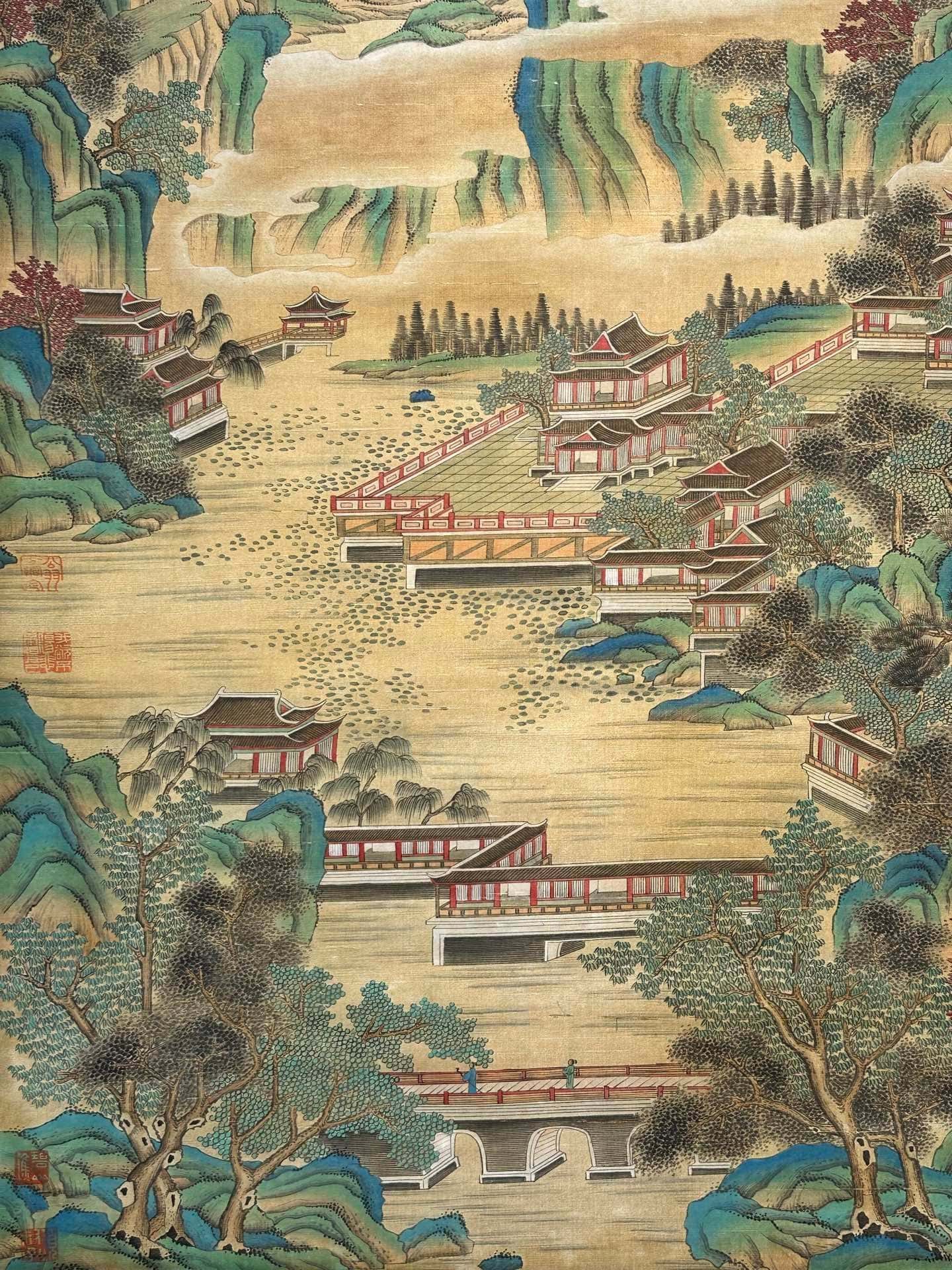 Chinese scroll painting Li Zhaodao