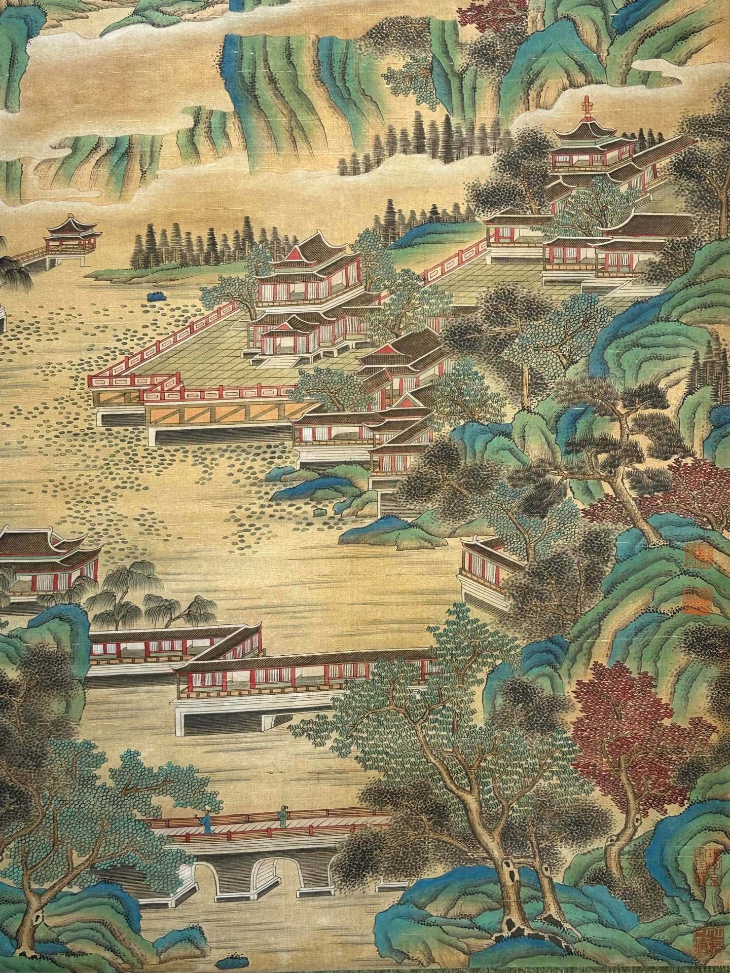 Chinese scroll painting Li Zhaodao