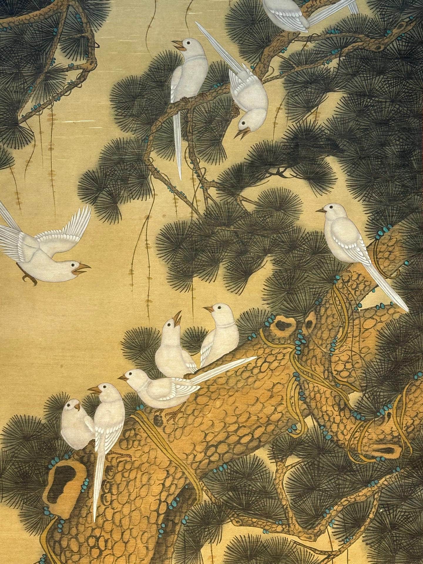Chinese scroll painting Song Huizong