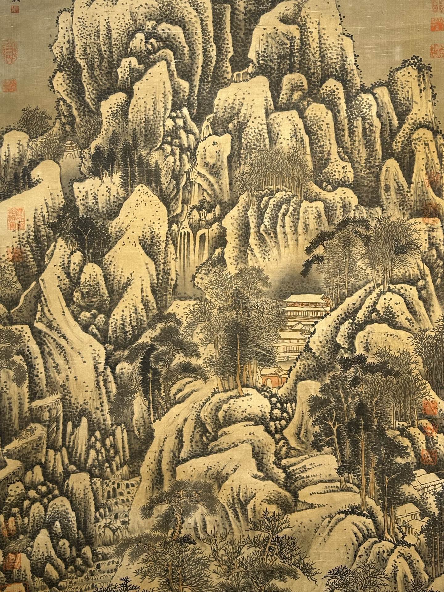 Chinese scroll painting JuRan