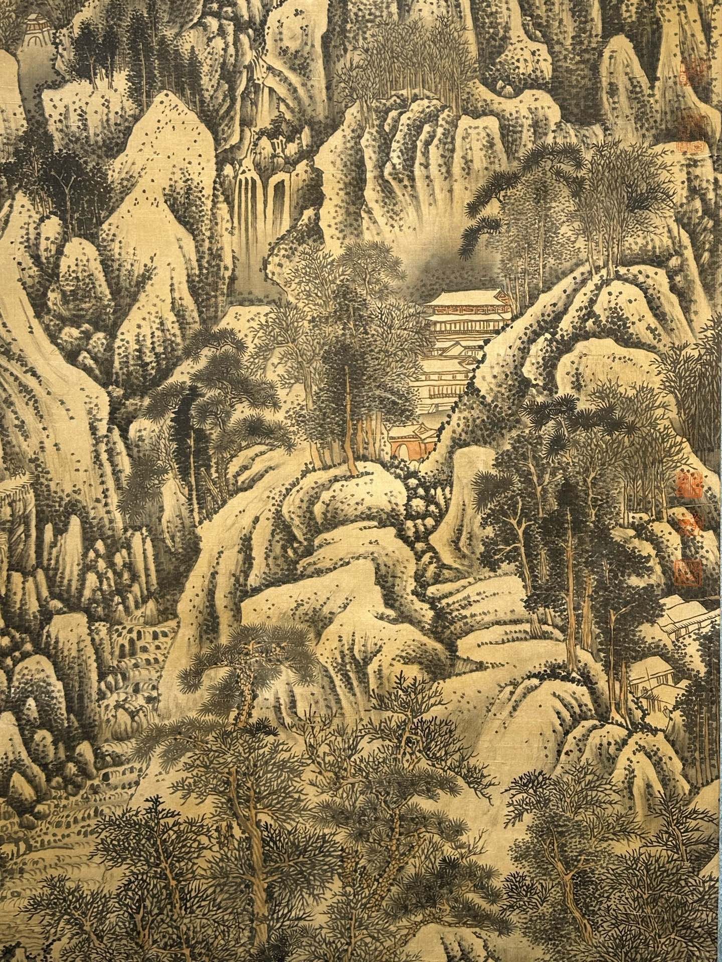 Chinese scroll painting JuRan